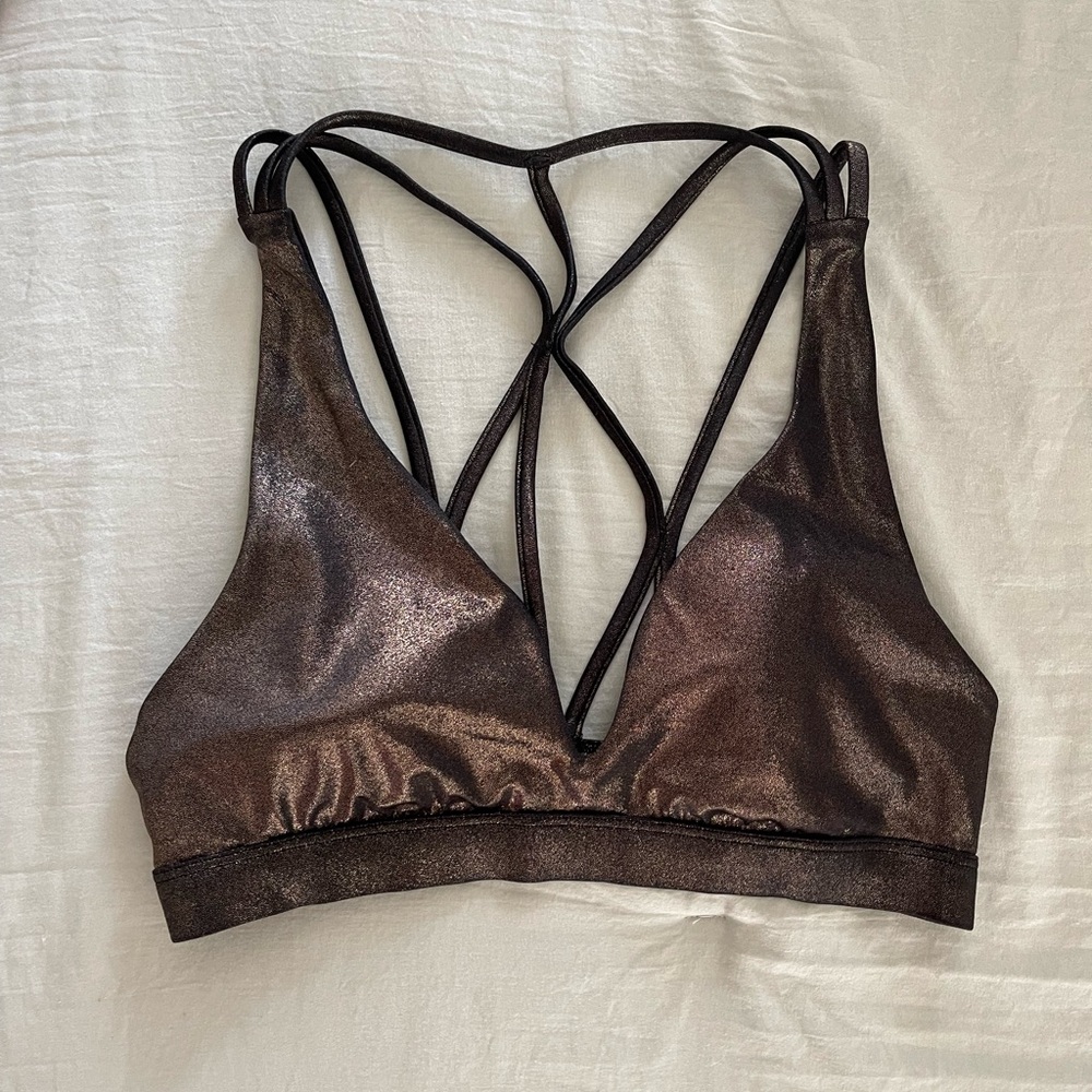 PINK strappy back bralette